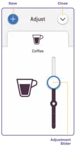 Adjust Coffee Volume