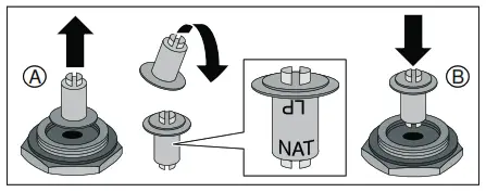 BOSCH NGMP677UC Gas Cooktop - metal