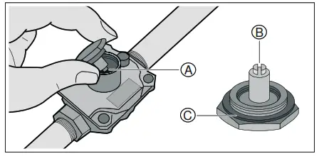 BOSCH NGMP677UC Gas Cooktop - plastic