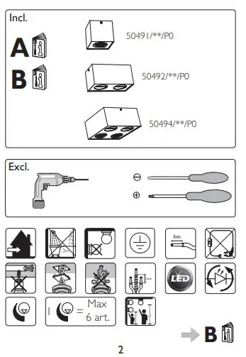 PHILIPS 5049131P0 4.5W WarmGlow Adjustable LED fig 1