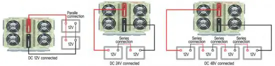 AIMS POWER 7000 Watt 24 Volt to 240Vac Power Inverter - paralle