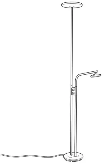 IKEA 105.198.79 ISJAKT LED Floor Uplighter