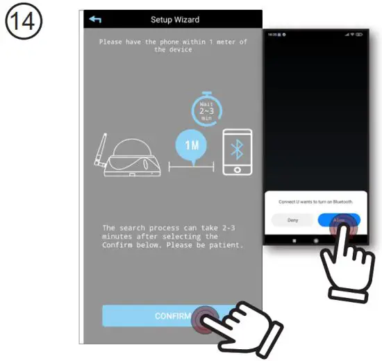 Alecto DVC136IP Camera with Android App - Confirm