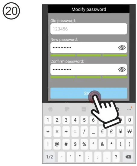 Alecto DVC136IP Camera with Android App - Save