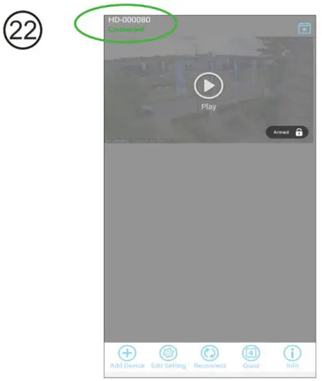 Alecto DVC136IP Camera with Android App - completed