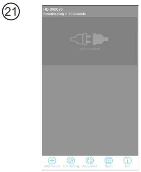 Alecto DVC136IP Camera with Android App - reboot