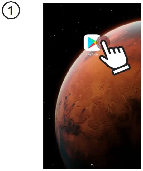 Alecto DVC136IP Camera with Android App - smartphone