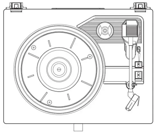 Udreamer UD001 Turntable System - power adaper