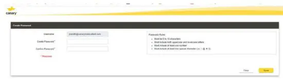 canary BS1 OR Base Station - PATIENT ACCOUNT 2