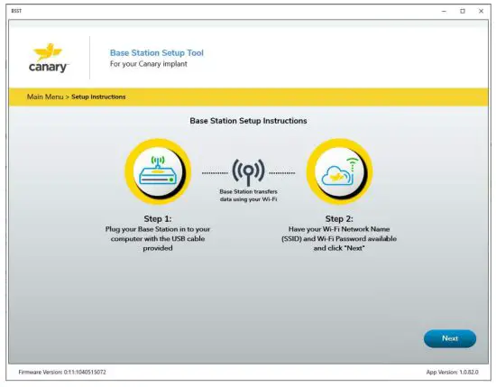canary BS1 OR Base Station - SET UP YOUR CHIRP HOME BASE STATION 13