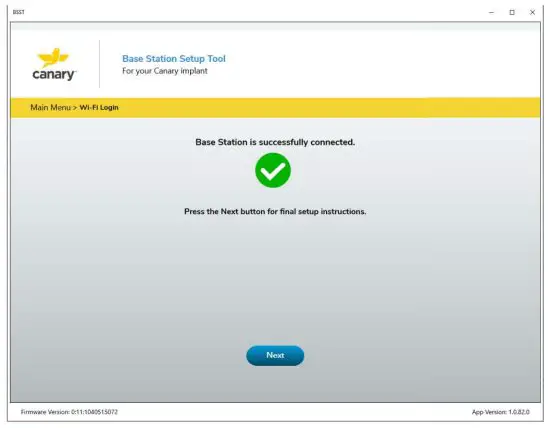 canary BS1 OR Base Station - SET UP YOUR CHIRP HOME BASE STATION 15