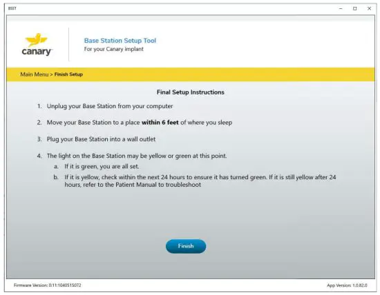canary BS1 OR Base Station - SET UP YOUR CHIRP HOME BASE STATION 16