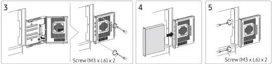Installing the OPS Case