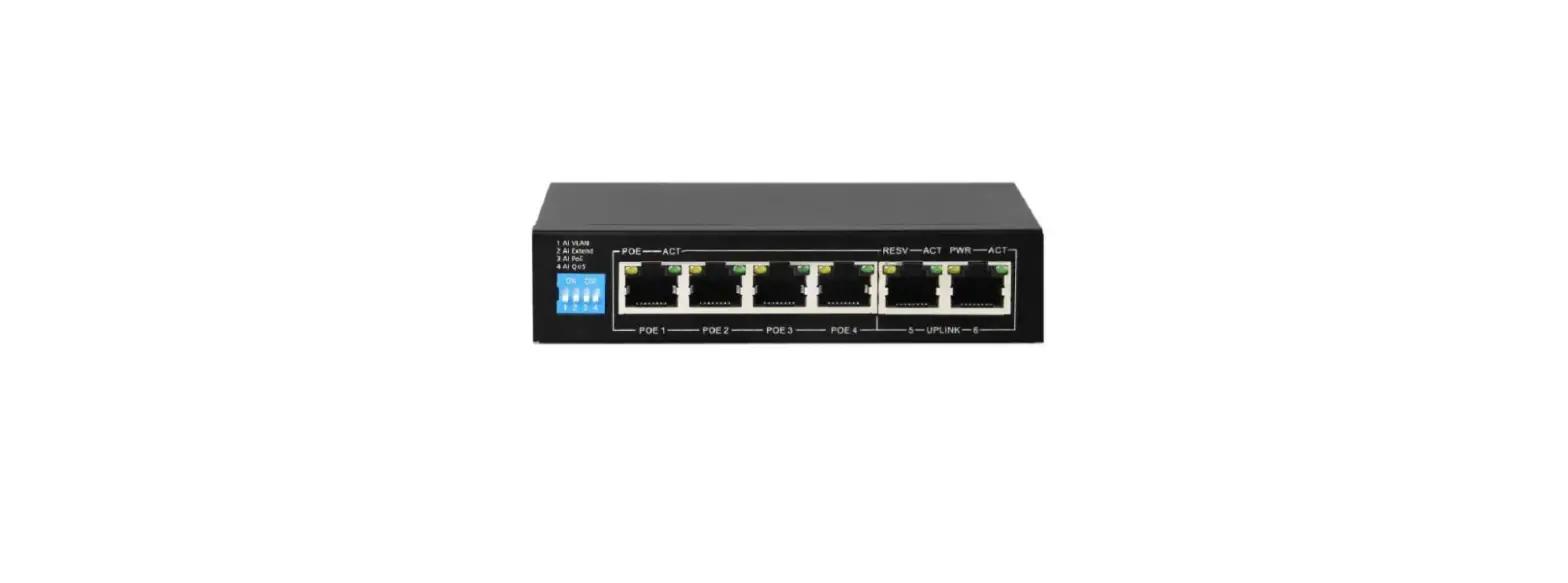 Ens Security Poe-inject03 4+2 Post Ai Poe Switch Installation Guide Ens Security Poe-inject03 4+2 Post Ai Poe Switch Installation Guide