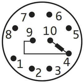 SENNHEISER HMD 46 Air Traffic Control Headset - Headset connector 10