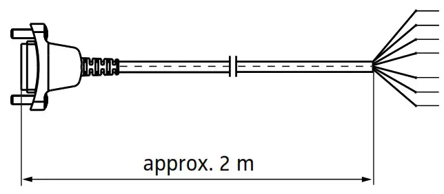 SENNHEISER HMD 46 Air Traffic Control Headset - Headset connector 3