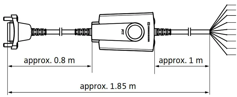 SENNHEISER HMD 46 Air Traffic Control Headset - Headset connector 7