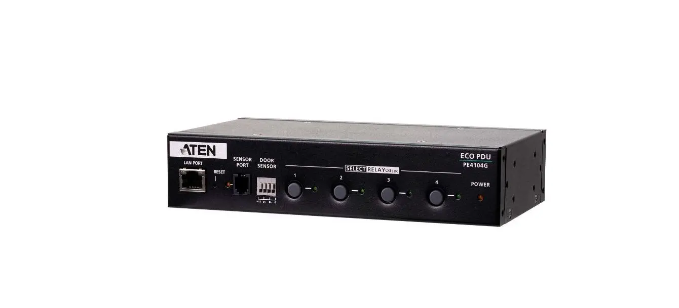 Aten Pe4104g Nrgence Ip Control Box User Guide