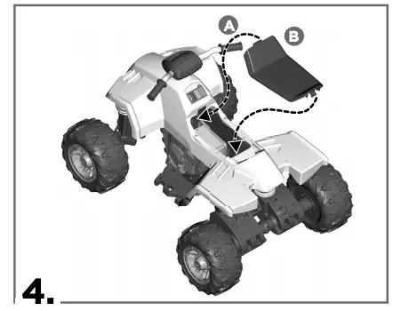 BATTERY INSTALLATION Figure 4