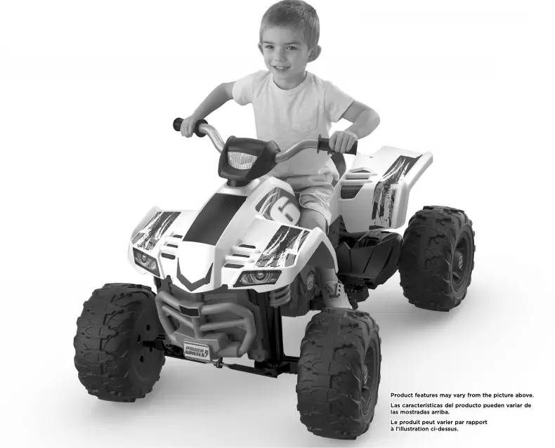 Fisher-Price Power Wheels Racing ATV