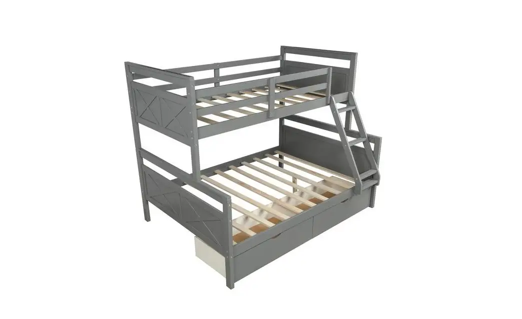Jasmoder Sm000208aae 55.9 In. W Gray Full Frame Platform Bed User Manual Jasmoder Sm000208aae 55.9 In. W Gray Full Frame Platform Bed User Manual