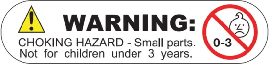 Joha JDS850 - Warning_0-3Child