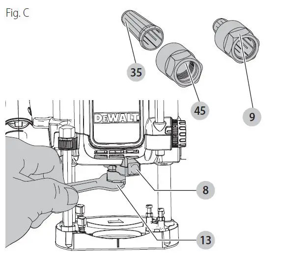DEWALT-DWE625-3-Peak-HP-Electronic-Variable-Speed Router-3