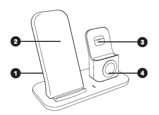 comsol WCAC10 3-In-1 Wireless Charging Dock 1