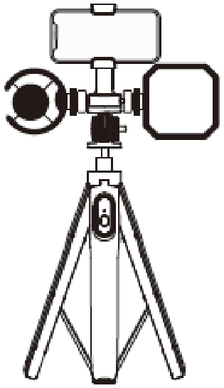 Andobil PDUZ79 MagStick Multifunctional Tripod - Stick function 3