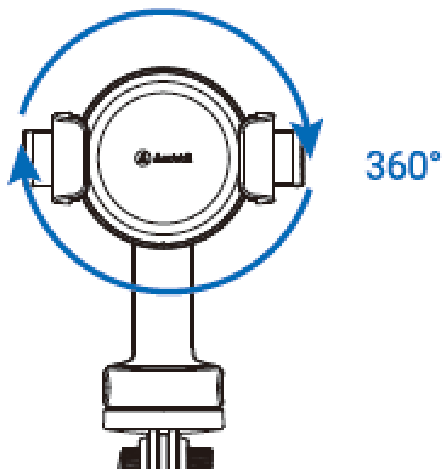 Andobil PDUZ79 MagStick Multifunctional Tripod - Stick function