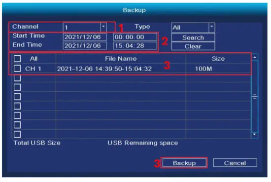 Kruger Matz KM2240 Wi-Fi Surveillance Projector System - Backup