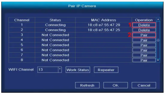 Kruger Matz KM2240 Wi-Fi Surveillance Projector System - CONTEXT MENU