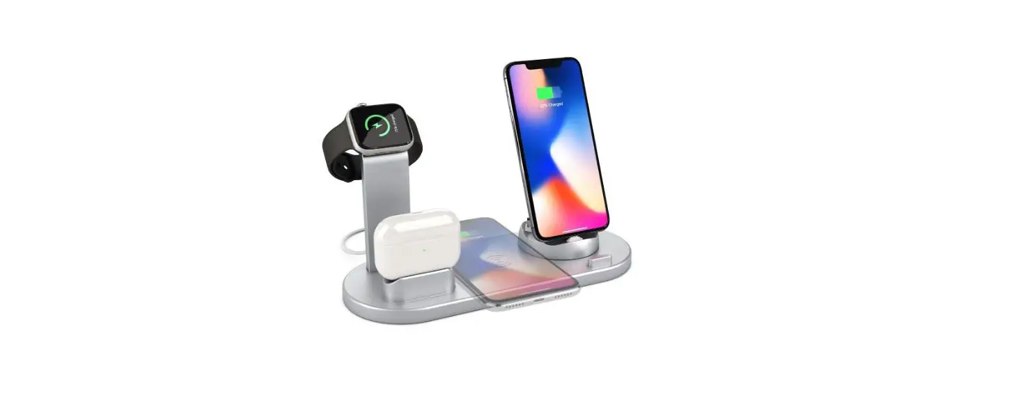 Shenzhen Meskey Technology W58 4-in-1 Wireless Charger Instructions