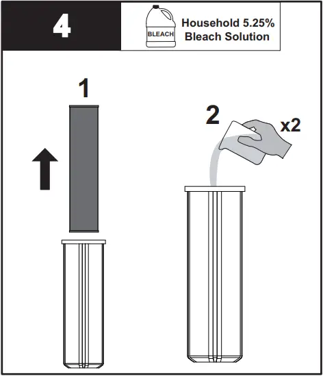 VIQUA VH150 - Cleaning Procedure 4