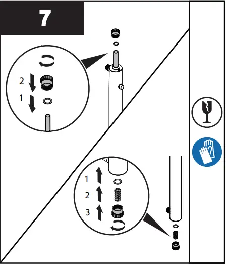 VIQUA VH150 - Cleaning and Replacing Quartz Sleeve 7