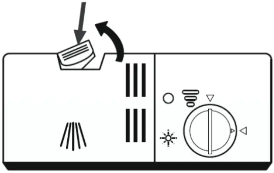 Filling the detergent dispenser