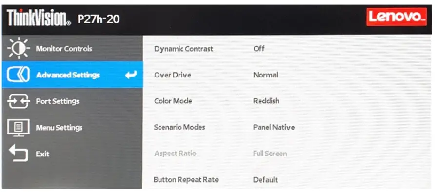 Lenovo ThinkVision Flat Panel Monitor - Lenovo