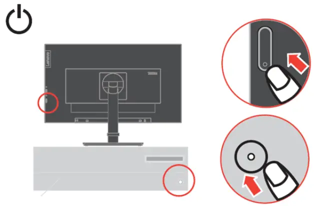 Lenovo ThinkVision Flat Panel Monitor - computer