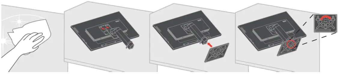 Lenovo ThinkVision Flat Panel Monitor - use