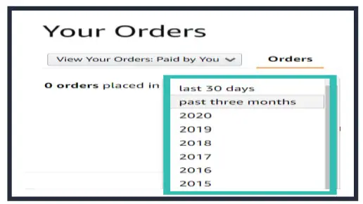 amazon basics How to download invoices in Amazon Business - fig 10