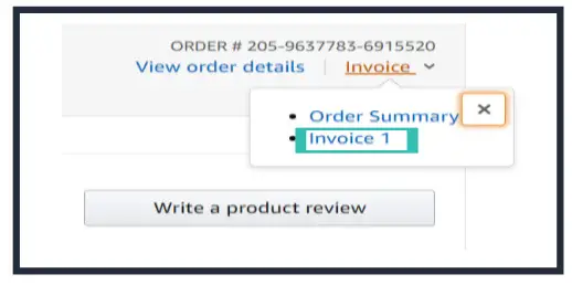 amazon basics How to download invoices in Amazon Business - fig 12