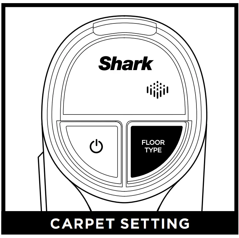 HZ2000 UltraLight Corded Stick Vacuum Settings illustration