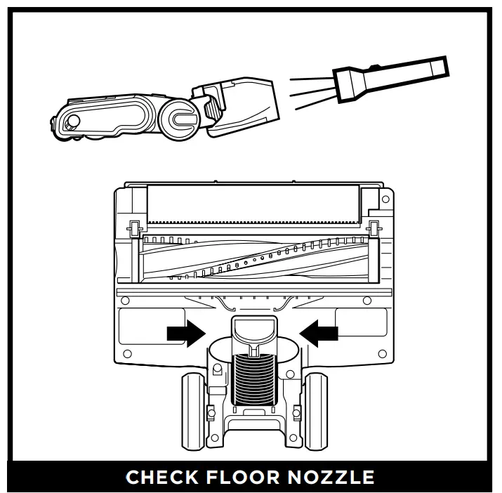 HZ2000 UltraLight Corded Stick Vacuum Maintenance