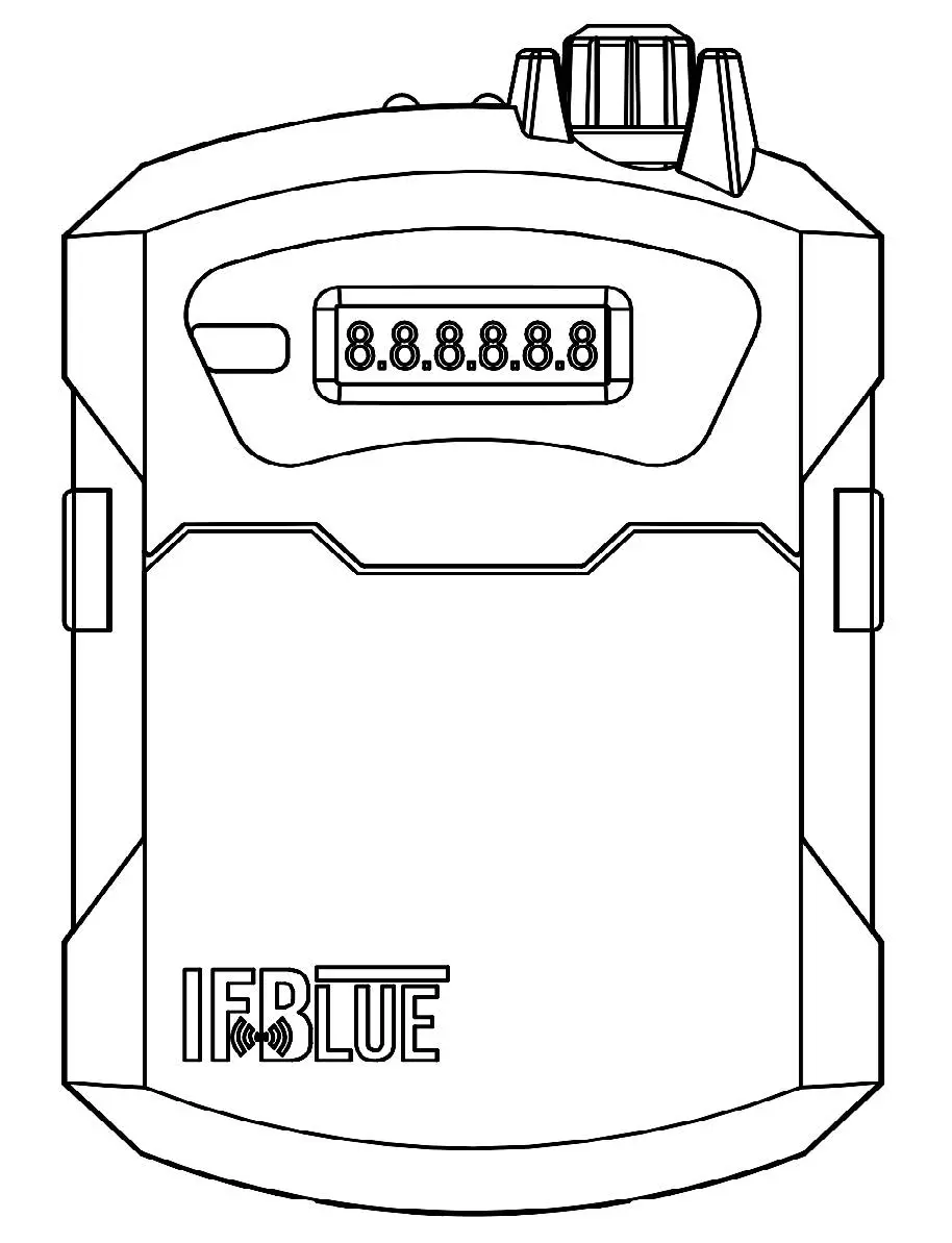Ifblue Ifbr1c Uhf Multi Frequency Beltpack Ifb Receiver Instruction Manual Ifblue Ifbr1c Uhf Multi Frequency Beltpack Ifb Receiver Instruction Manual