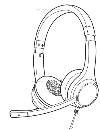 creative EF0970 CHAT HEADSET NOISE-CANCELLING MIC 1