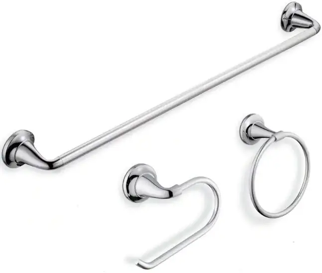 GLACIER BAY 20118-8801 24 Inch Towel Bar