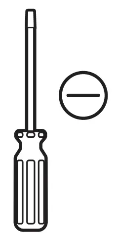 Flathead screwdriver