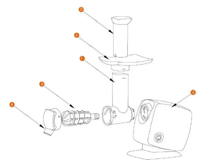 UBER APPLIANCE UB-SM-RED Sorbet Maker - Figure 1