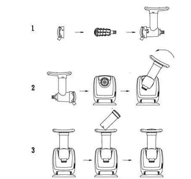 UBER APPLIANCE UB-SM-RED Sorbet Maker - Figure 2
