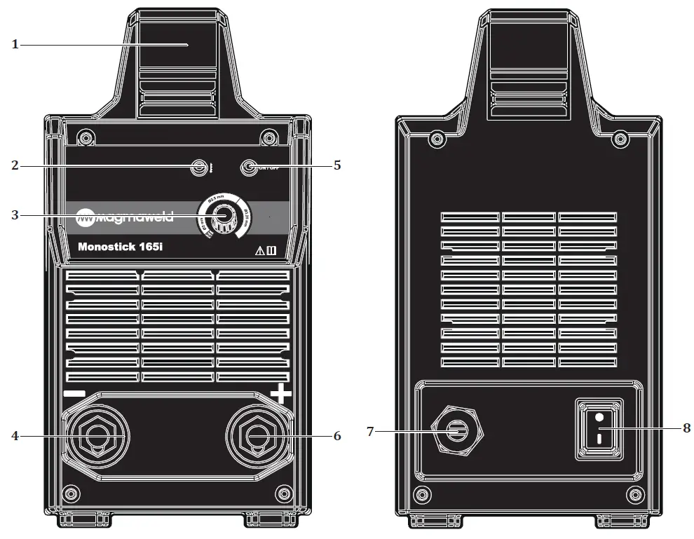 magmaweld monoSTICK 165i DC Welding Inverter 04